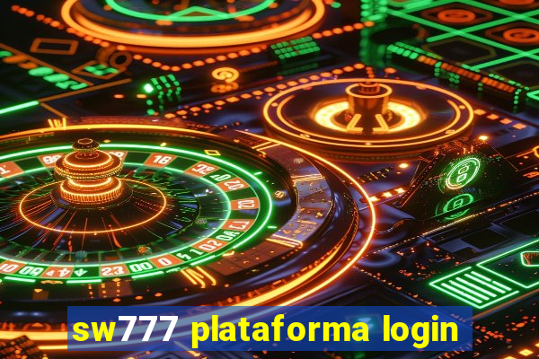 sw777 plataforma login